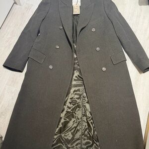 Golden Goose men’s Double-Breasted trench coat size 46 brand new brown